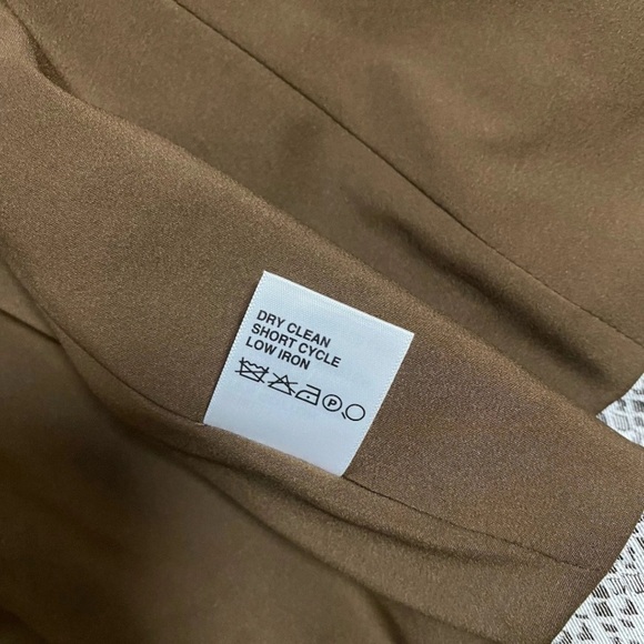 E3 By Etcetera Snake Print Blazer Jacket Size 4 Brown & White Career Wear - Picture 6 of 8